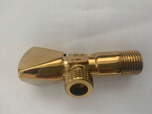 एंटीवायरल 3/8 इंच ब्रास एंगल वाल्व टॉयलेट वाटर नोजल के लिए लंबे समय तक चलता है