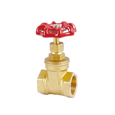 1/2 &quot;एक्स 3/8&quot; 1/4 टर्न ब्रास एंगल स्टॉप वाल्व DN20-NPT थ्रेडेड