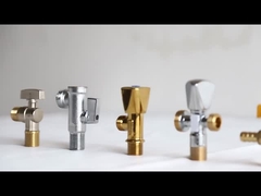 90 डिग्री मैनुअल रोटेशन ब्रास एंगल स्टॉप वाल्व ओईएम ओडीएम ओबीएम